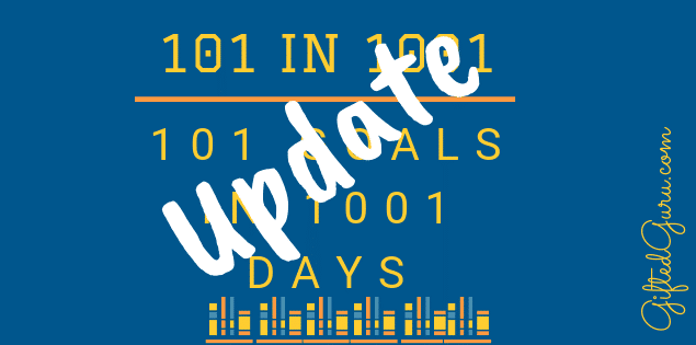 featured image of article on 101 goals in 1001 days update