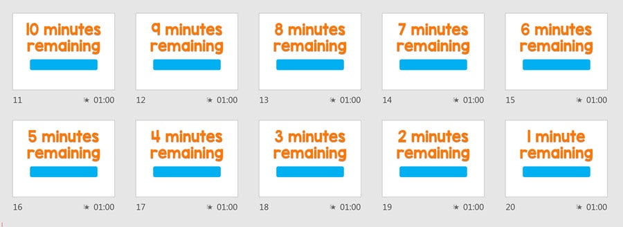 PowerPoint Timer Gifted Guru