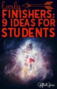 Early Finishers 9 Ideas for Students