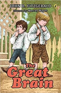 picture of cover of the Great Brain book
