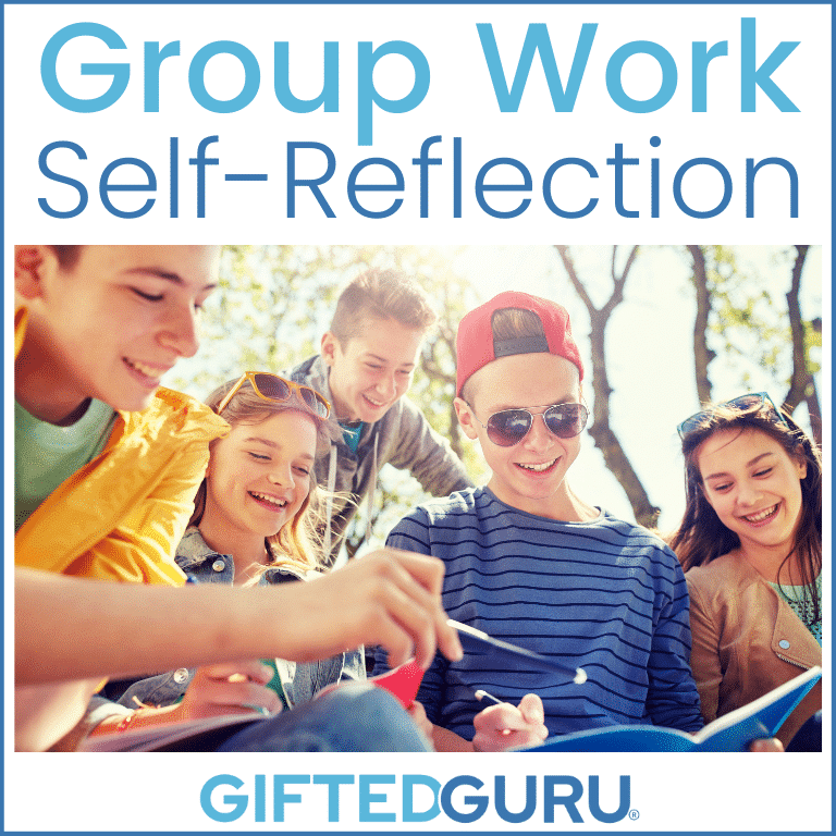 teens' group work - Group Work Self-Reflection