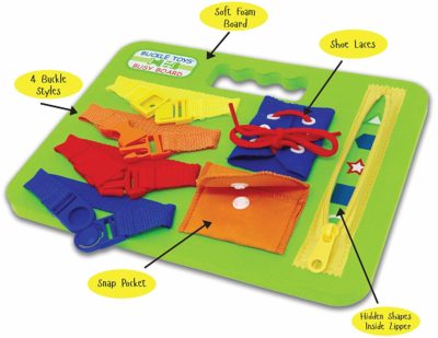 buckle board toy