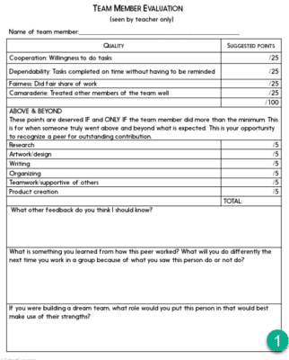 teacher form