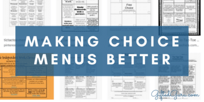 featured image of blog post making choice menus better