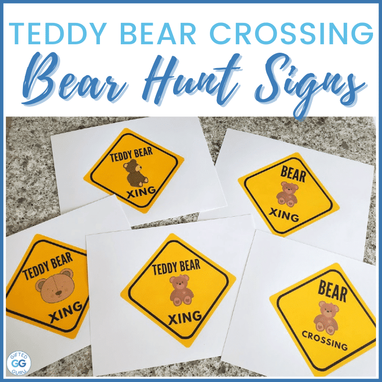bear hunt signs