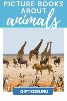 African animals with title picture books about animals