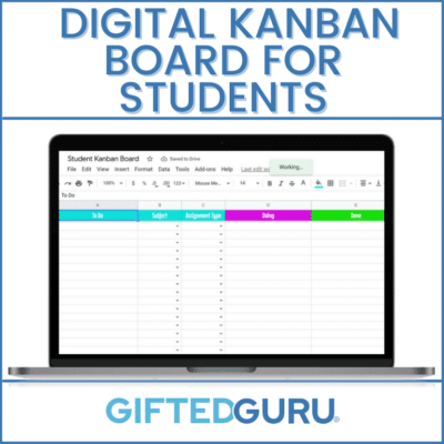 kanban board for students